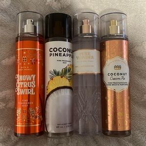 bath & body works spray bundle!